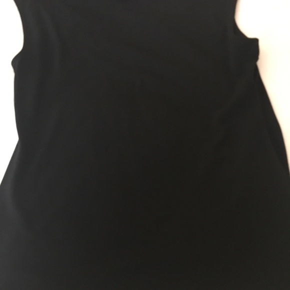 ANN TAYLOR PETITE DRAPED SHALLOW V-NECK TOP - Picture 4 of 7